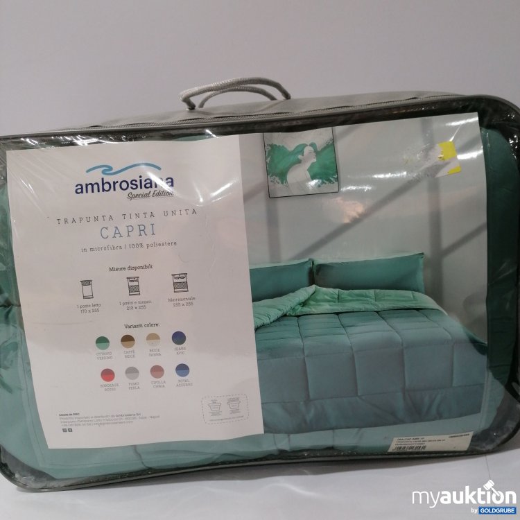 Artikel Nr. 878378: Ambrosia Bettdecke Grün 