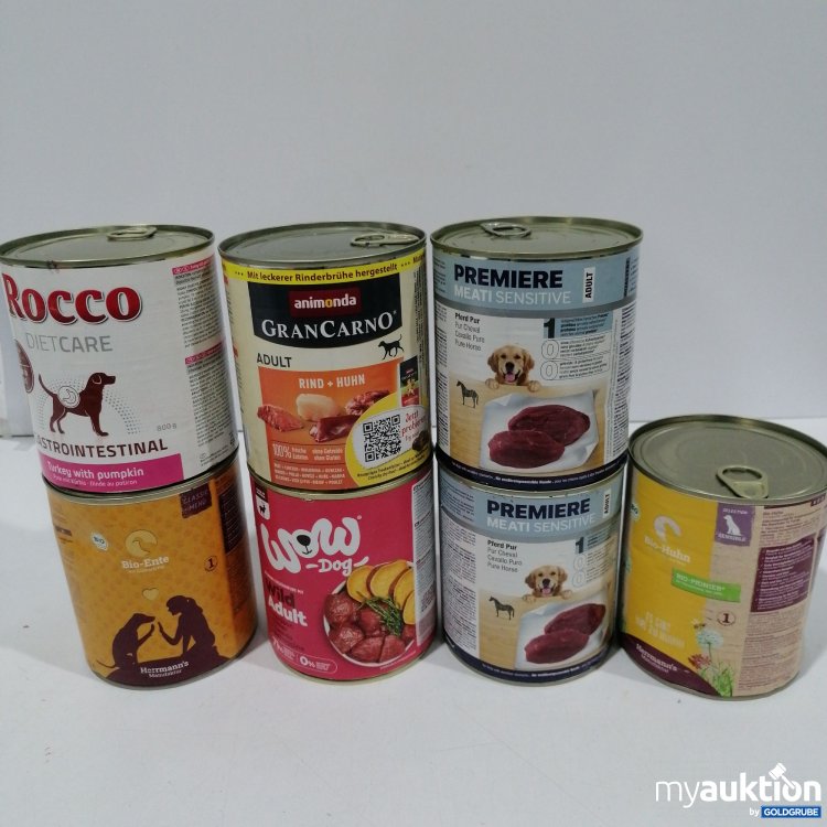 Artikel Nr. 890378 Artikel Nr. 890378: Diverses Hundefutter 7x800g