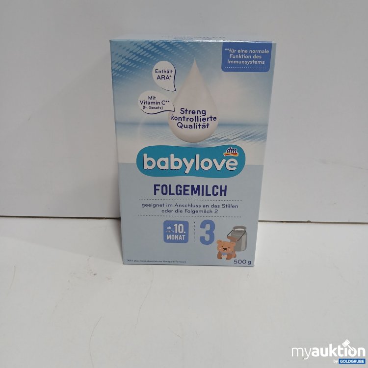 Artikel Nr. 892378: Dm Babylove Folgemilch ab dem 10.Monat 500g