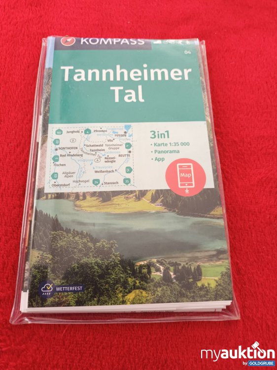 Artikel Nr. 923378: Karte Tsnnheimer Tal