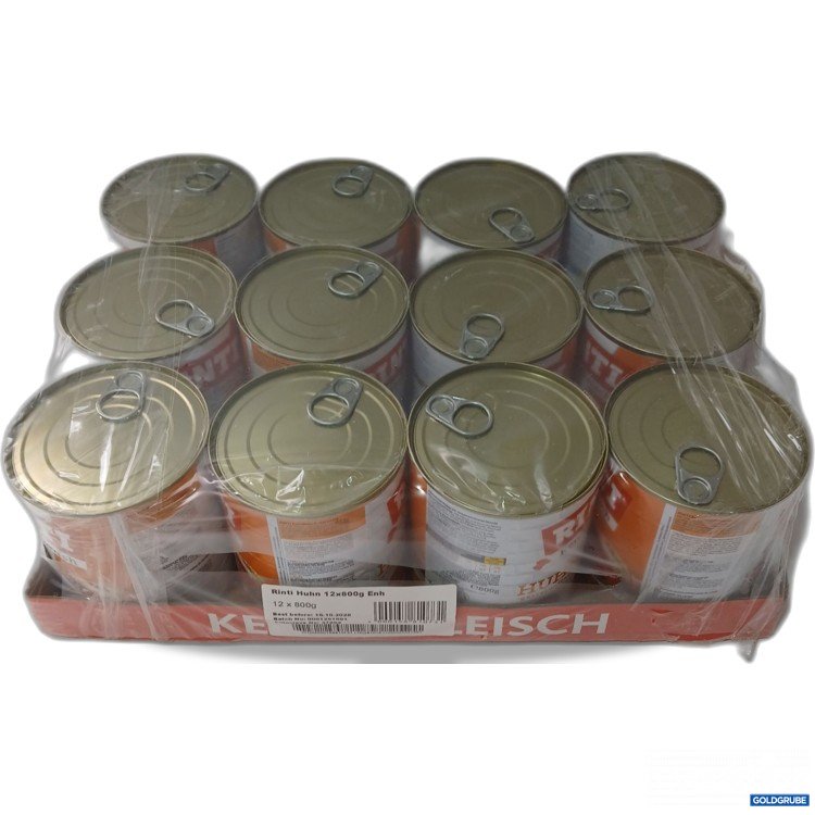 Artikel Nr. 970378: Rinti Kennerfleisch mit Huhn 12×800g