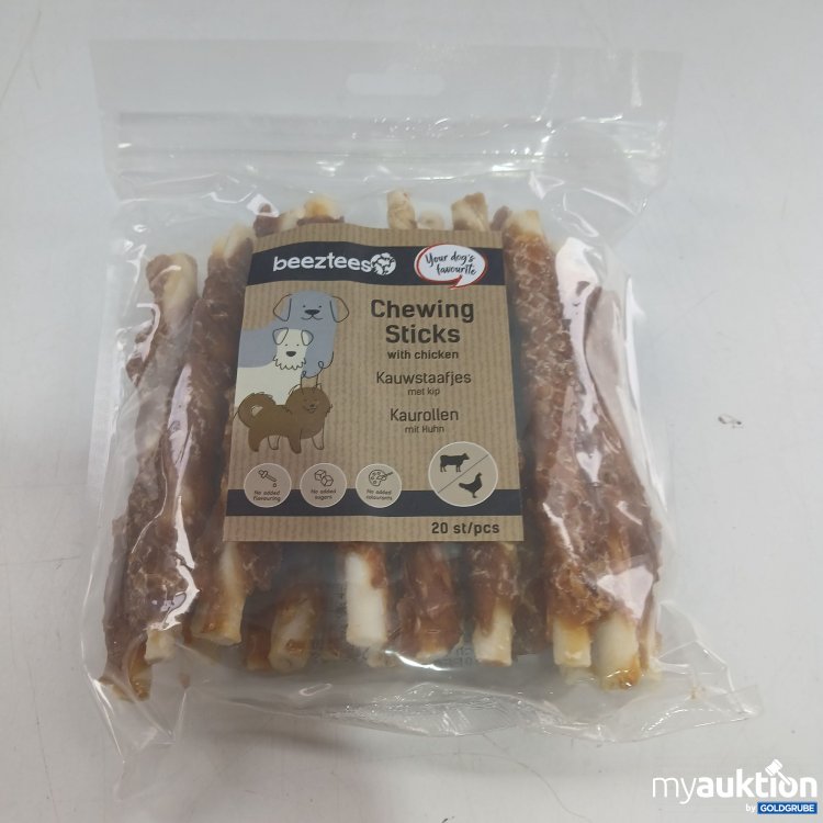 Artikel Nr. 977378: Beeztees Chewing Sticks mit Huhn 20stk