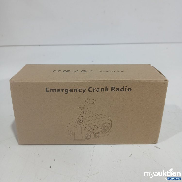 Artikel Nr. 989378 Artikel Nr. 989378: Emergency Crank Radio ZD08-47