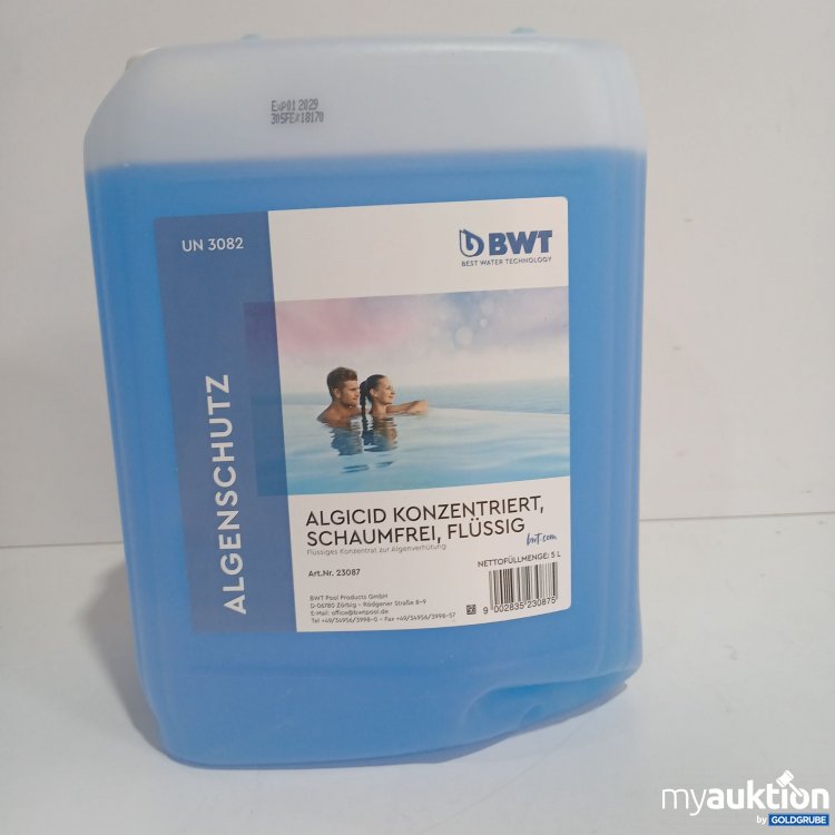 Artikel Nr. 521379 Artikel Nr. 521379: BWT Algenschutz ALGICID konzentriert schaumfrei flüssig 5L