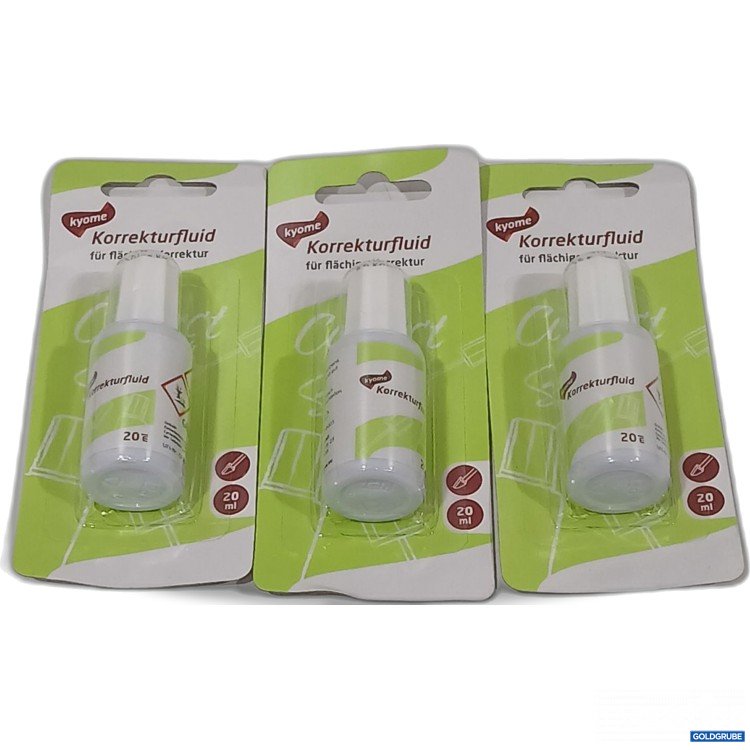 Artikel Nr. 523379: Kyome Korrekturfluid 3er Set je 20ml