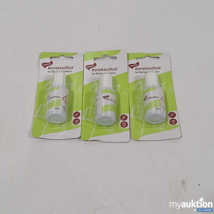 Artikel Nr. 523379: Kyome Korrekturfluid 3er Set je 20ml