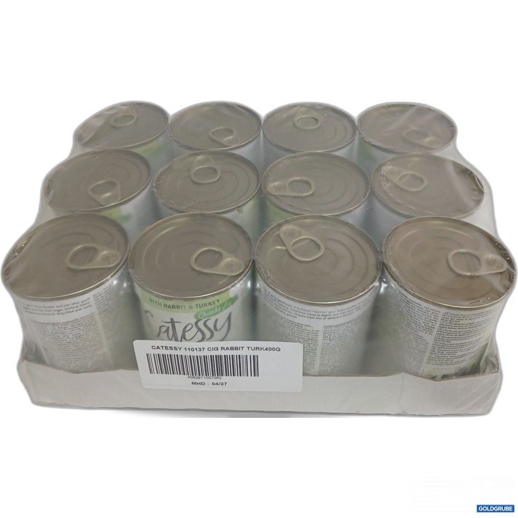 Artikel Nr. 525379: Catessy Katzenfutter Rabbit Turkey 12x400g 