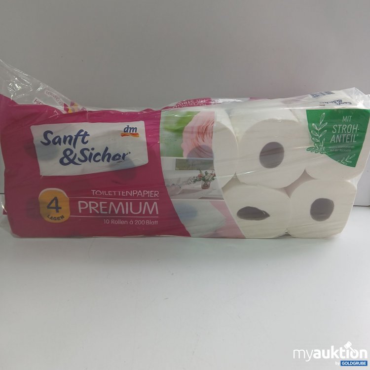 Artikel Nr. 815379: Sanft & Sicher Toilettenpapier 10 Rollen