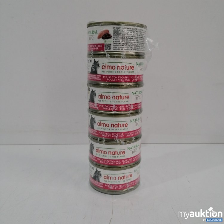 Artikel Nr. 844379: Almo Nature Katzenfutter Huhm 6x70g