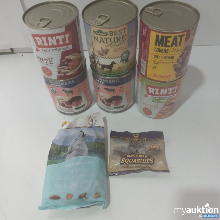 Artikel Nr. 846379: Hundefutter Set mit verschieden Marken