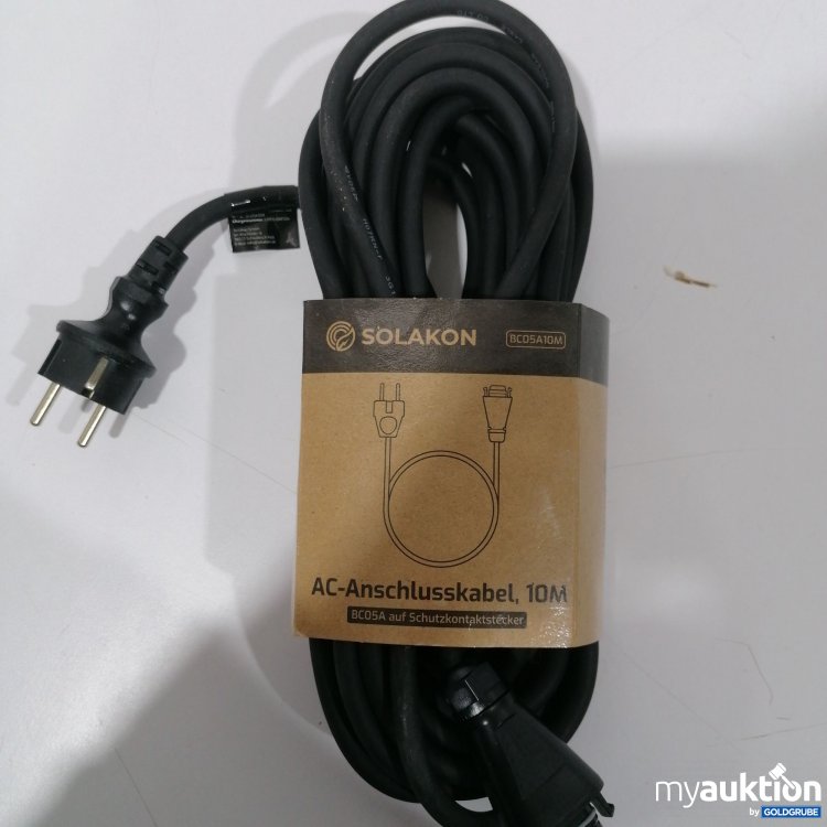 Artikel Nr. 889379: Solakon AC-Anschlusskabel 10m BC05A