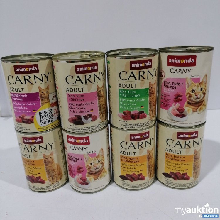 Artikel Nr. 890379: Animonda Carny Adult Katzenfutter diverse Sorten 8x400g