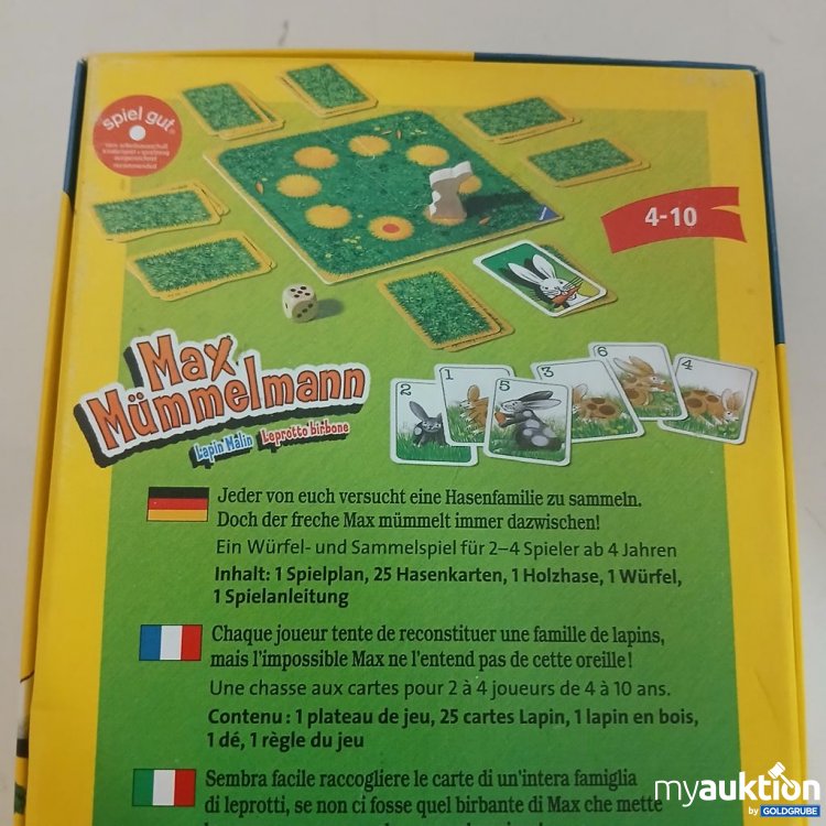 Artikel Nr. 921379: Ravensburger Max Mümmelmann Spiel