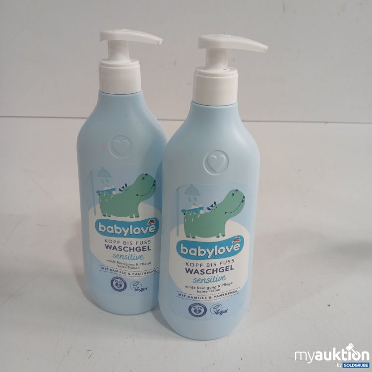 Artikel Nr. 986379 Artikel Nr. 986379: Babylove Waschgel sensitive je 500ml