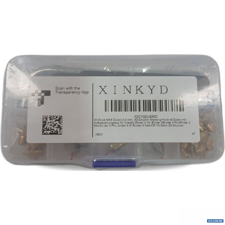 Artikel Nr. 987379 Artikel Nr. 987379: Xinkyd 30 Stück MK8 Düsen 0,4mm