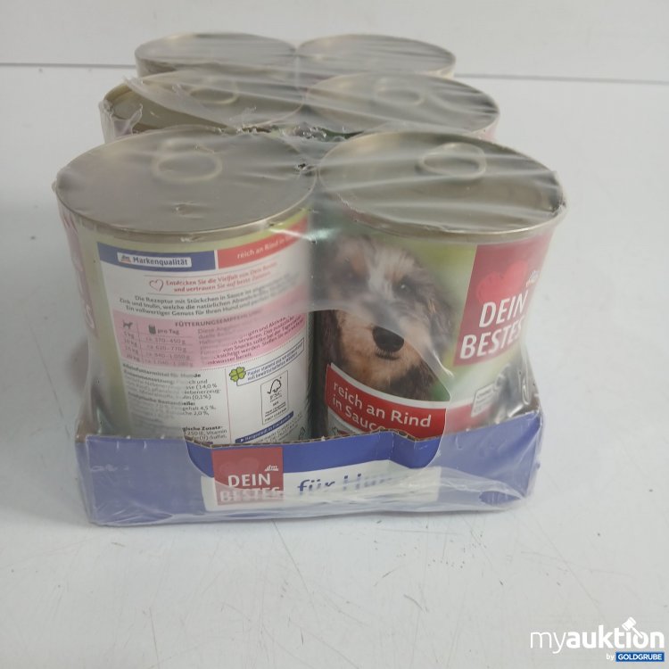 Artikel Nr. 990379: Dm dein Bestes saftige Stückchen in feiner Sauce reich an Rind 6x400g 
