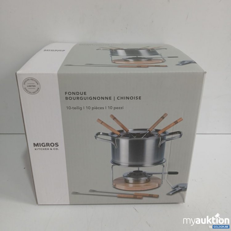 Artikel Nr. 996379 Artikel Nr. 996379: Migros Fondue Bourguignonne 10-teilig