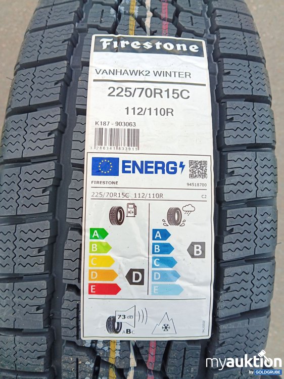 Artikel Nr. 440380 Artikel Nr. 440380: Firestone Vanhawk2 Winter 225/70R15C 112/110R