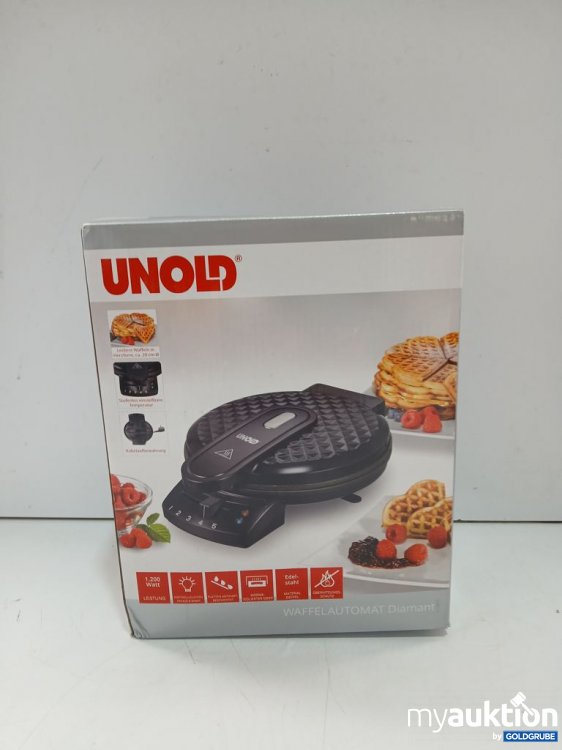 Artikel Nr. 447380 Artikel Nr. 447380: UNOLD Waffelautomat Diamant 1200 Watt