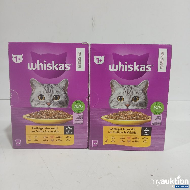 Artikel Nr. 525380: Whiskas 1+ Geflügel Auswahl je 12x85g 