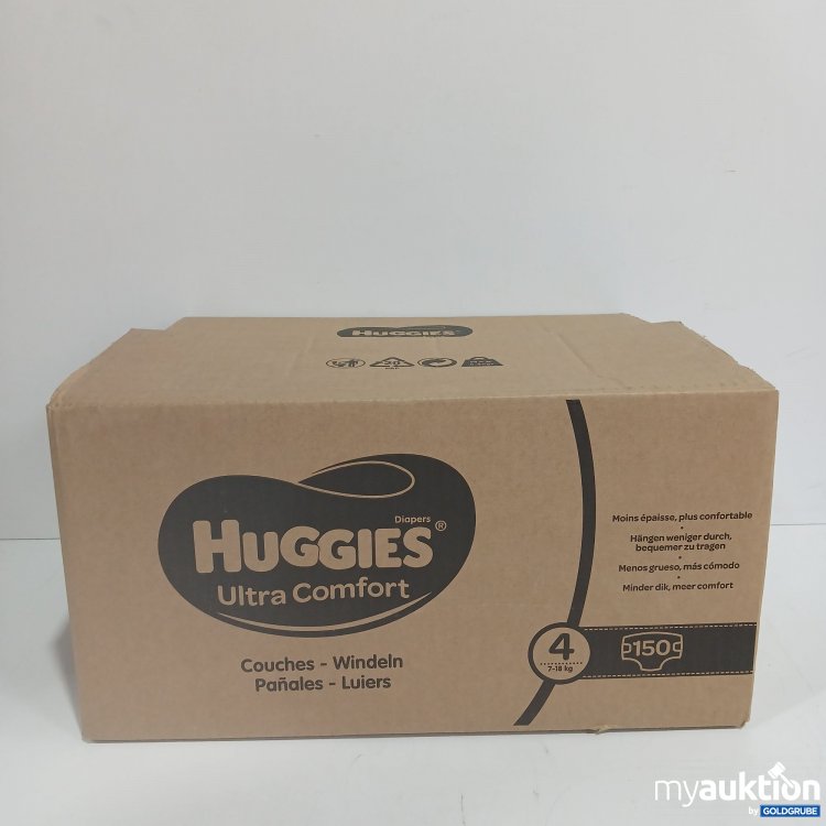 Artikel Nr. 832380 Artikel Nr. 832380: Huggies Ultra Comfort Windeln 4 7-18kg 150x