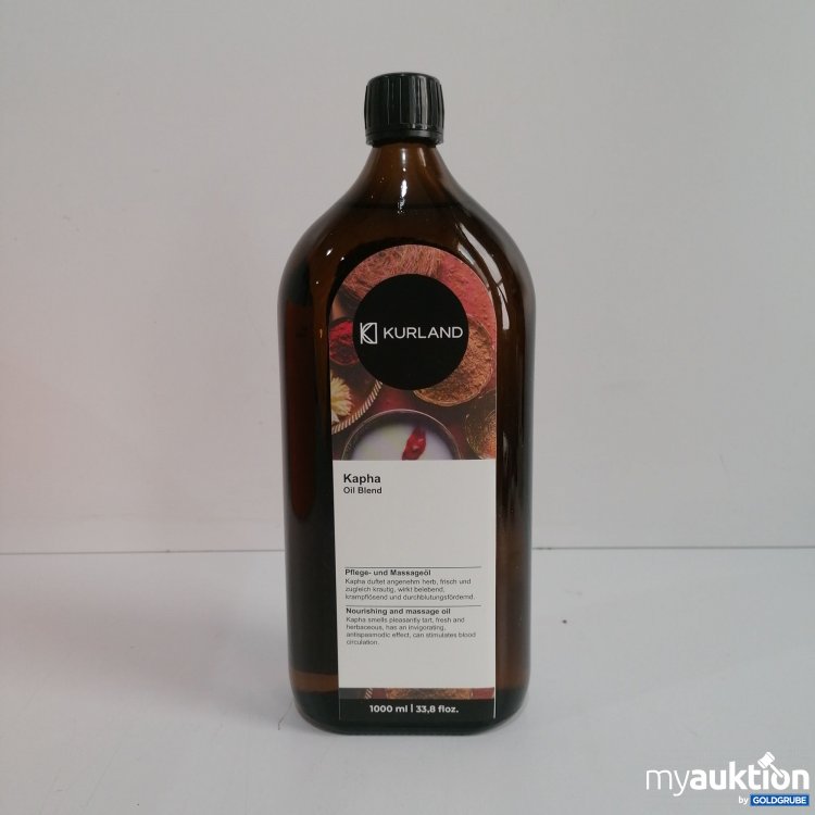 Artikel Nr. 833380 Artikel Nr. 833380: Kurland Kapha Oil Blend Pflege und Massageöl 1000ml