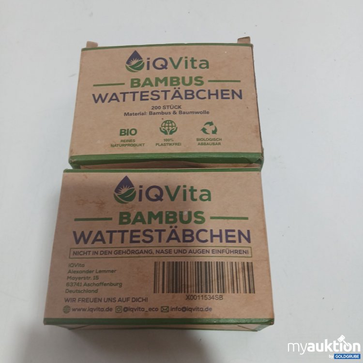 Artikel Nr. 839380 Artikel Nr. 839380: Bambus Wattestäbchen 2 Stk.