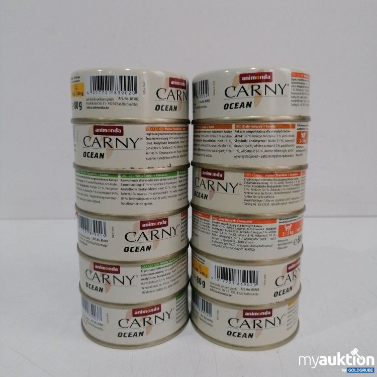Artikel Nr. 844380: Animonda Carny gemischte Sorten 12x80g