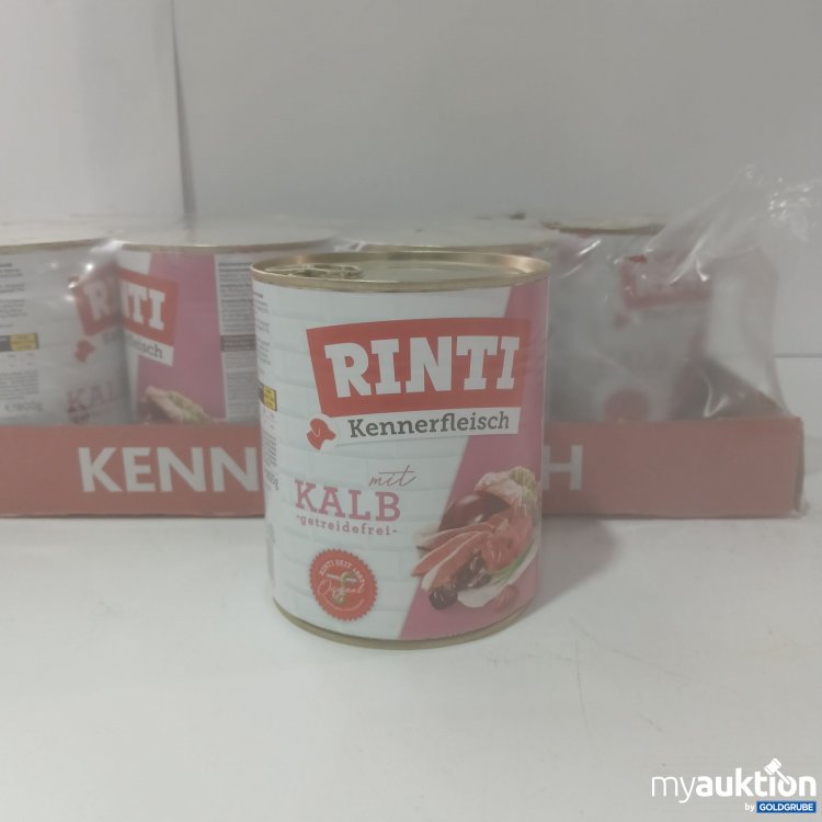 Artikel Nr. 846380: Rinti Kennerfleisch Kalb 12x800g Getreidefrei