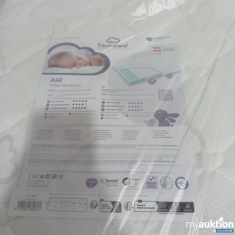Artikel Nr. 885380: Träumeland Air Wiege 45x90cm 