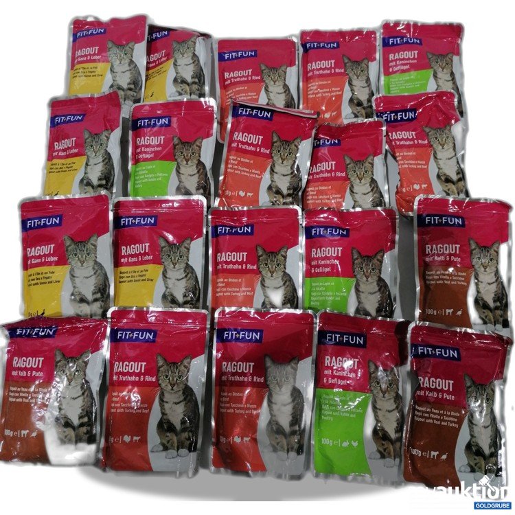 Artikel Nr. 890380: Fit+Fun Ragout diverse Sorten 20x100g