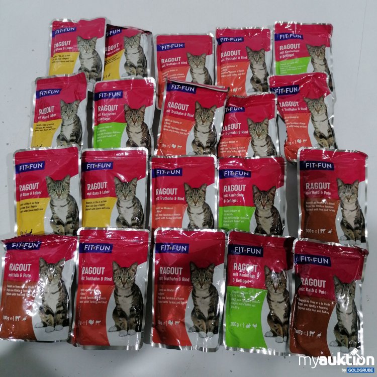 Artikel Nr. 890380: Fit+Fun Ragout diverse Sorten 20x100g