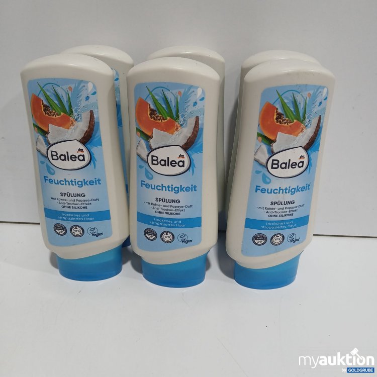 Artikel Nr. 892380 Artikel Nr. 892380: Balea Feuchtigkeit Spülung mit Kokos-und Papaya-Duft 6×300ml