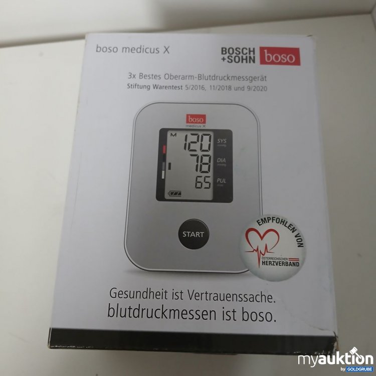 Artikel Nr. 919380: BOSCH + SOHN boso medicus X Oberarm-Blutdruckmessgerät