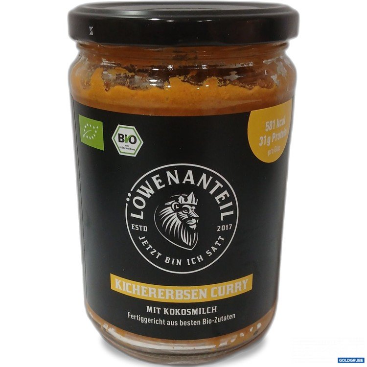 Artikel Nr. 955380: Löwenanteil Kichererbsen Curry je 570g