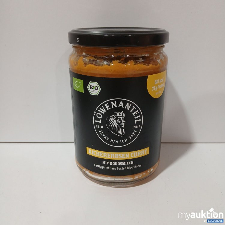 Artikel Nr. 955380: Löwenanteil Kichererbsen Curry je 570g