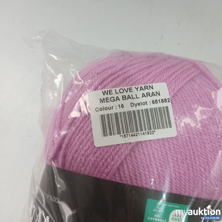Artikel Nr. 971380 Artikel Nr. 971380: Mega Ball Aran We Love Yarn 400g Col: 23