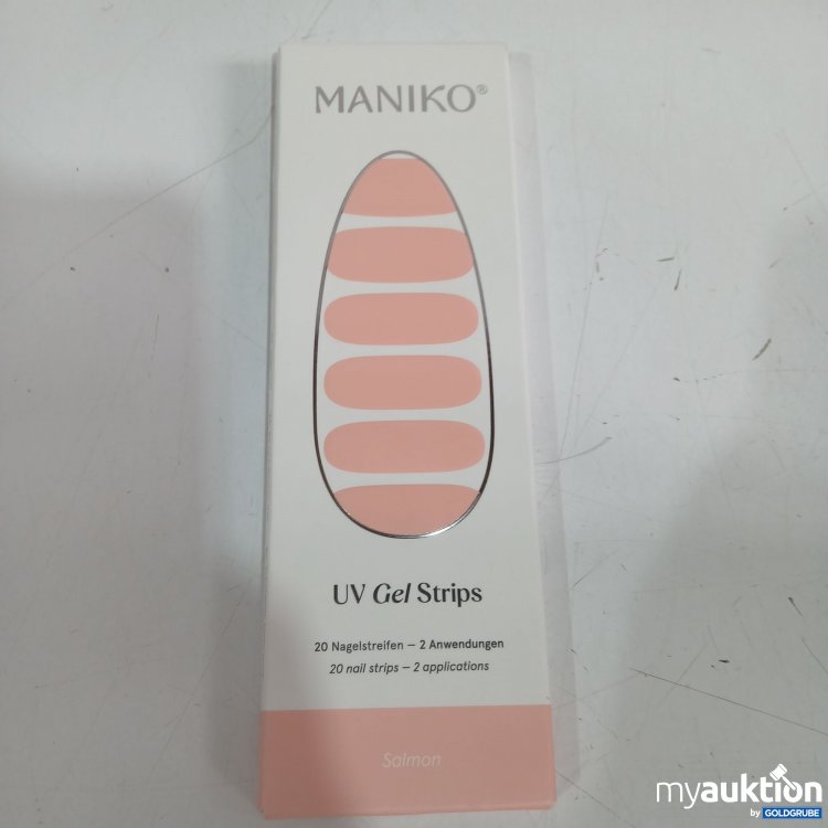 Artikel Nr. 972380: Maniko UV Gel Strips Salmon 20Nagelstreifen 