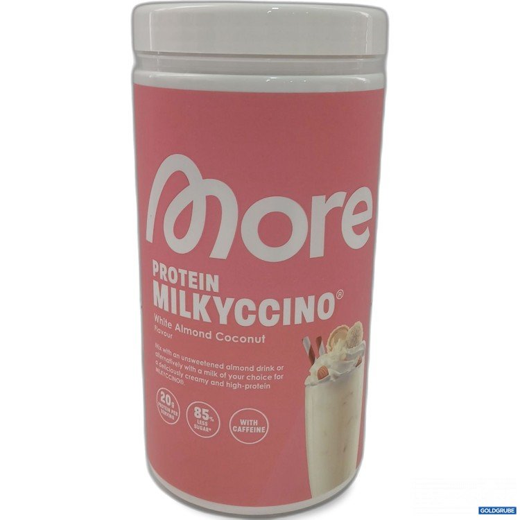 Artikel Nr. 980380 Artikel Nr. 980380: More Protein Milkyccino White Almond Coconut 500g
