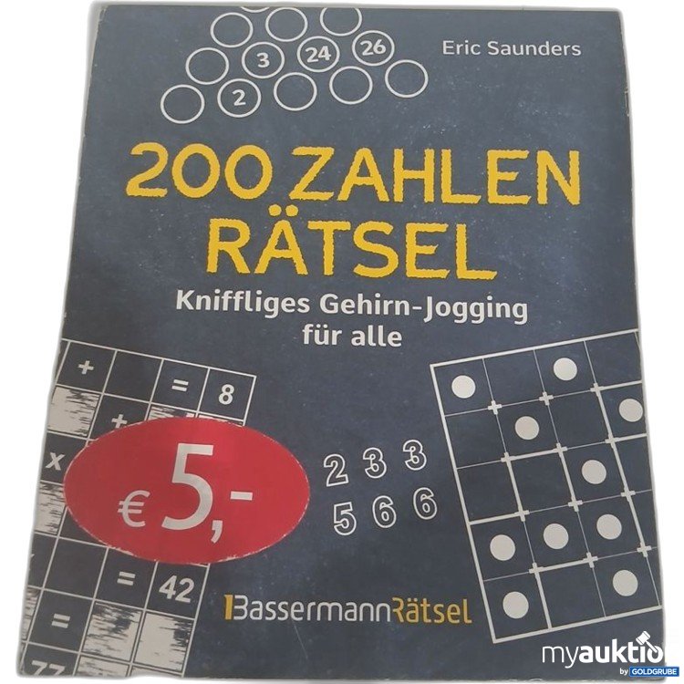 Artikel Nr. 984380: Bassermann 200 Zahlenrätsel Kniffliges Gehirn-Jogging