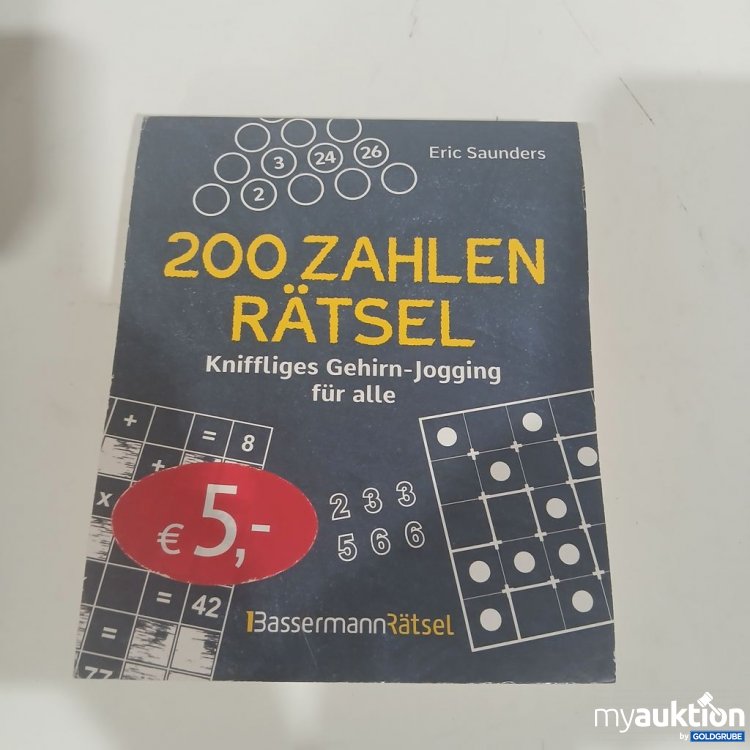 Artikel Nr. 984380: Bassermann 200 Zahlenrätsel Kniffliges Gehirn-Jogging