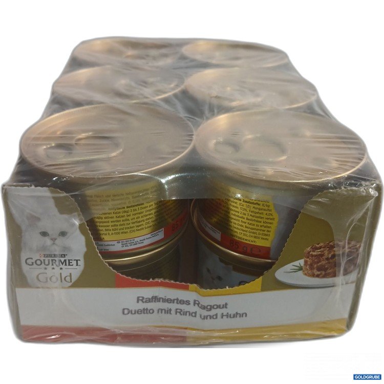 Artikel Nr. 990380: Purina Gourmet Gold Raffiniertes Ragout Duetto mit Rind & Huhn 12x85g 