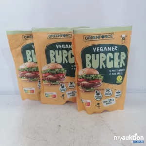 Auktion Greenforce Veganer Erbsen-Burger 3x75g