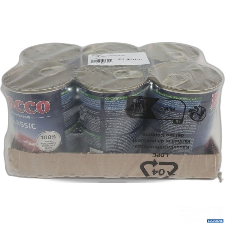 Artikel Nr. 525381: Rocco Classic Beef with game 6x400g
