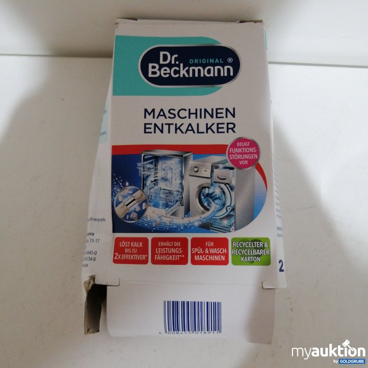 Artikel Nr. 758381 Artikel Nr. 758381: Dr.Beckmann Maschinen Entkalker 50g