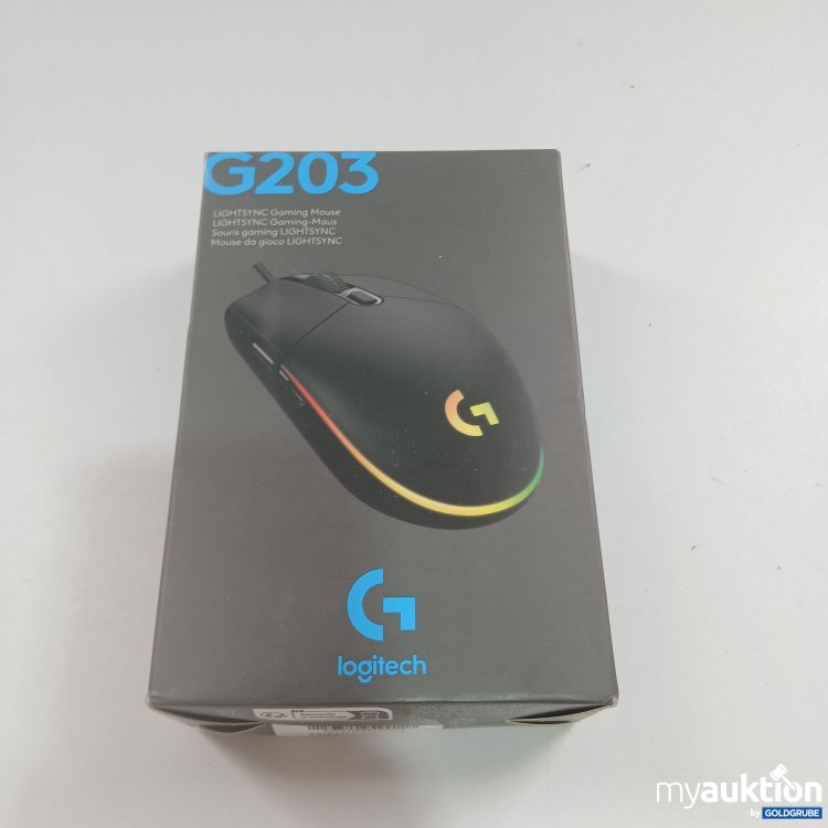 Artikel Nr. 840381 Artikel Nr. 840381: Logitech G203 Lightsync Gaming-Maus