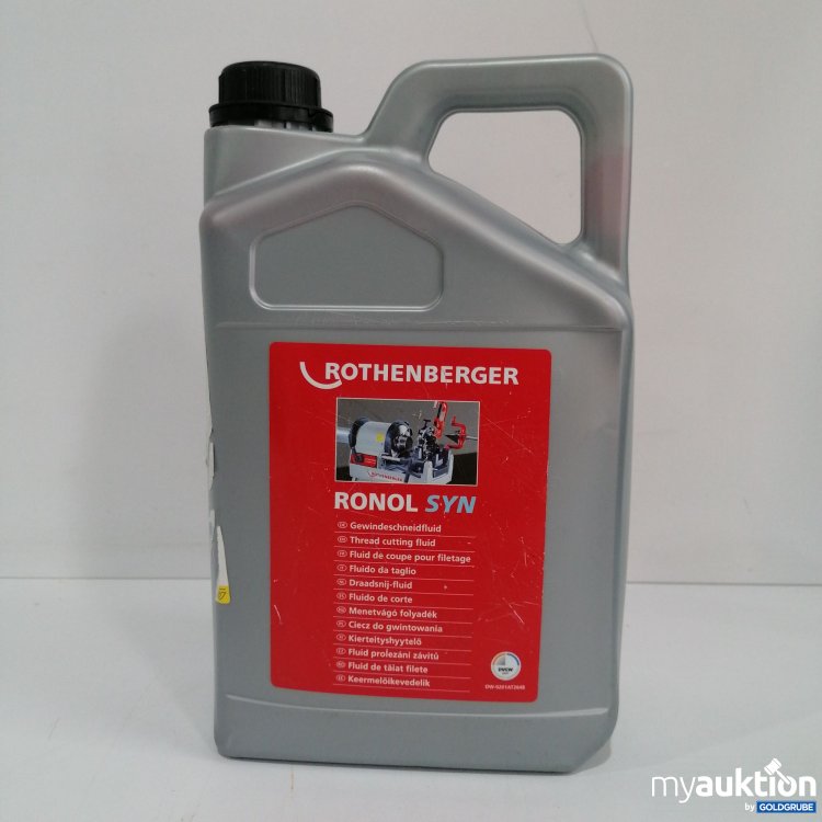 Artikel Nr. 850381: Rothenberger Ronol Syn Gewindeschneidefluid 5L
