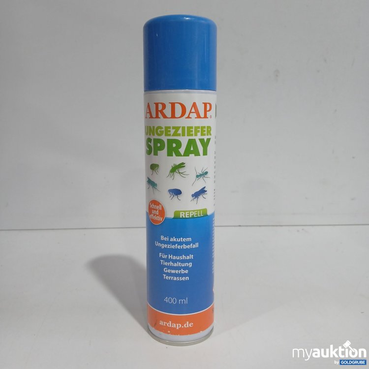 Artikel Nr. 876381 Artikel Nr. 876381: Ardap Ungeziefer Spray 400ml