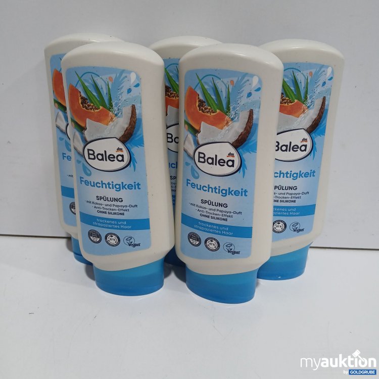 Artikel Nr. 892381 Artikel Nr. 892381: Balea Feuchtigkeit Spülung mit Kokos-und Papaya-Duft 5×300ml