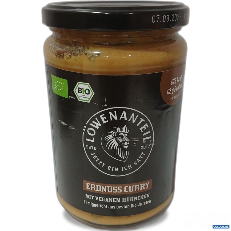 Artikel Nr. 955381: Löwenanteil Erdnuss Curry je 570g